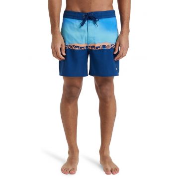 Pantaloni scurti de baie cu logo si snur