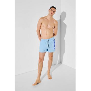 Pantaloni scurti de baie cu logo supradimensionat