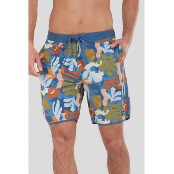 Pantaloni scurti de baie cu model colorblock