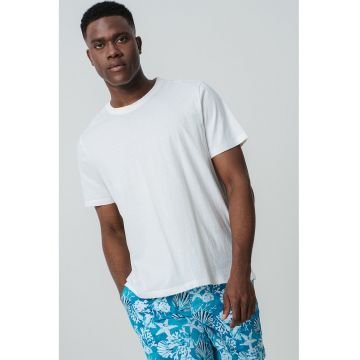 Pantaloni scurti de baie cu model tematic de ocean