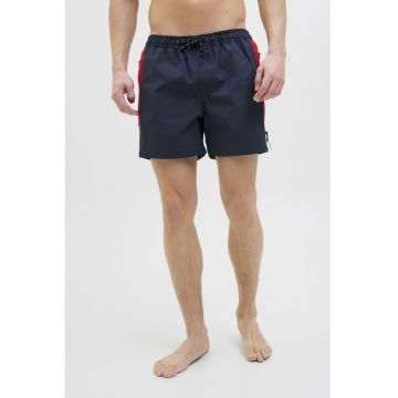 Pantaloni scurti de baie cu model uni