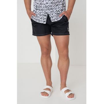 Pantaloni scurti de baie cu snur in talie