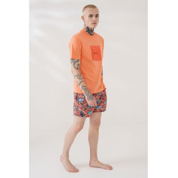 Pantaloni scurti de baie cu snur si model
