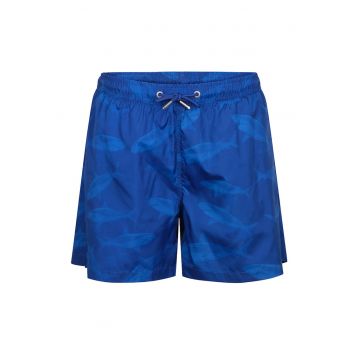 Pantaloni scurti de baie cu snur si model