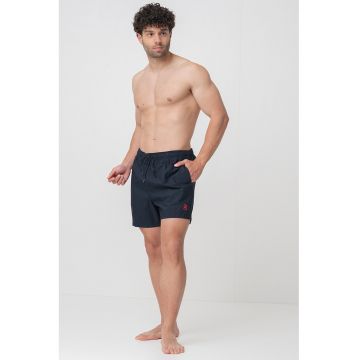 Pantaloni scurti de baie cu talie ajustabila
