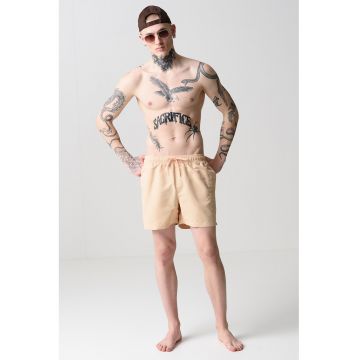 Pantaloni scurti de baie cu talie ajustabila