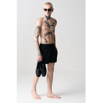 Pantaloni scurti de baie cu talie medie