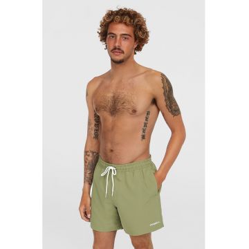 Pantaloni scurti uni de baie cu buzunare laterale