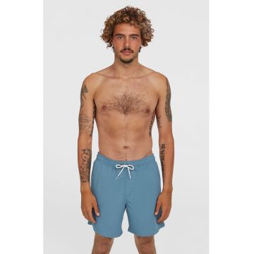 Pantaloni scurti uni de baie cu buzunare laterale