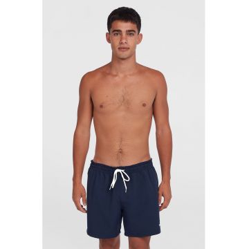 Pantaloni scurti uni de baie cu buzunare laterale