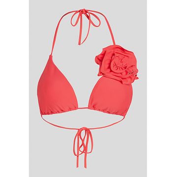 Sutien de baie cu aplicatie florala