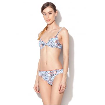Sutien de baie multicolor cu sustinere metalica Miami