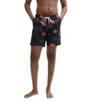 Bermude de baie cu imprimeu floral