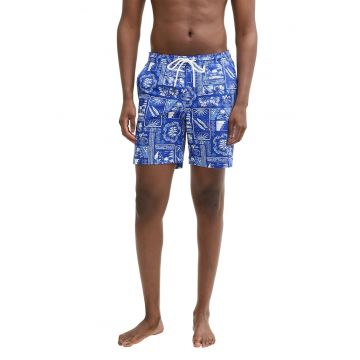 Bermude de baie cu imprimeu floral
