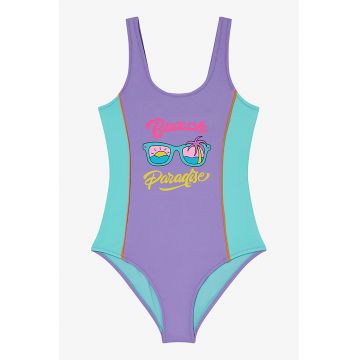 Costum de baie cu design grafic