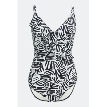 Costum de baie cu volane