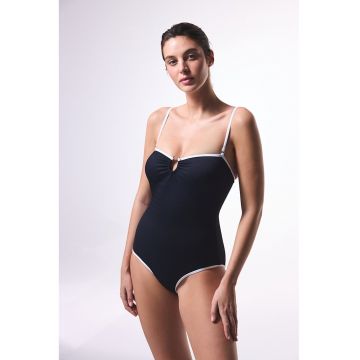 Costum de baie intreg cu bretele detasabile