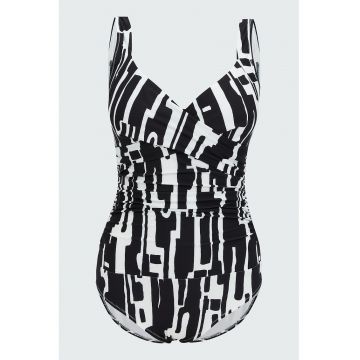 Costum de baie intreg cu decolteu in V
