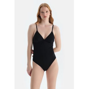 Costum de baie intreg cu decolteu in V
