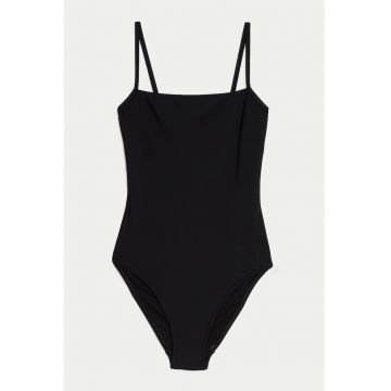 Costum de baie intreg cu decolteu patrat