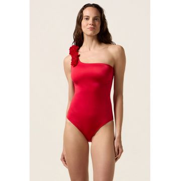 Costum de baie intreg cu decolteu pe un umar