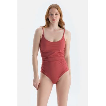 Costum de baie intreg cu model uni