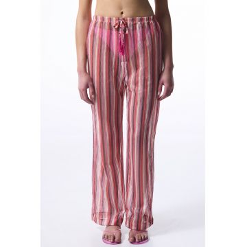 Pantaloni de plaja transparenti - in dungi