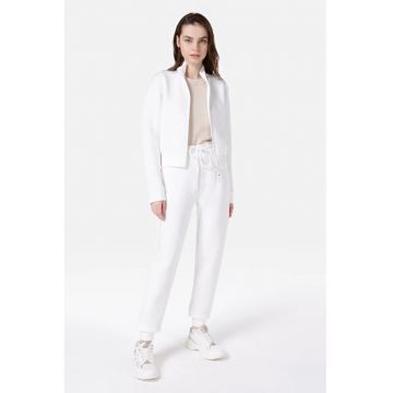 Pantaloni De Trening De Dama Alb Slim Fit Cl1067287
