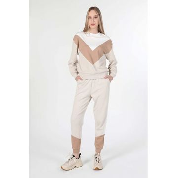 Pantaloni De Trening De Dama Bej Cl1060607 8683197427359