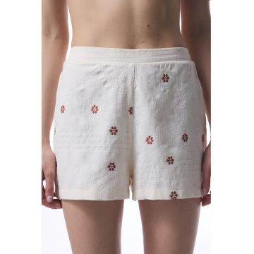 Pantaloni scurti cu talie inalta