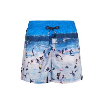 Pantaloni scurti de baie cu model foto