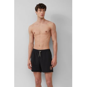 Pantaloni scurti de baie cu snur si buzunare