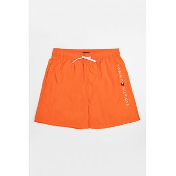 Pantaloni scurti de baie cu snur si logo