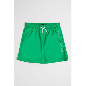Pantaloni scurti de baie cu snur si logo