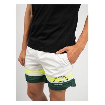 Pantaloni scurti de baie cu talie ajustabila -