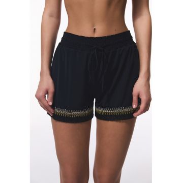 Pantaloni scurti de plaja cu snur