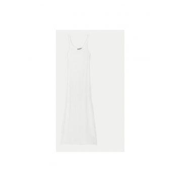 Rochie de plaja dama -  Alb - Viscoza