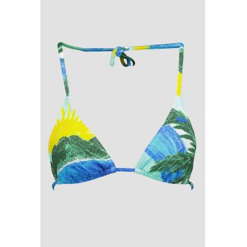 Sutien de baie cu burete si imprimeu