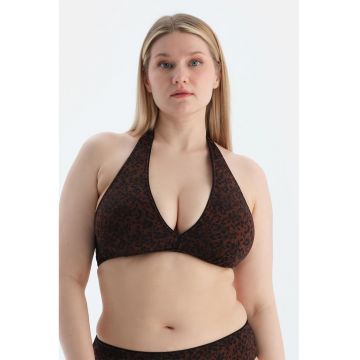 Sutien de baie cu model animal print