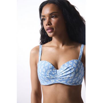 Sutien de baie cu model geometric
