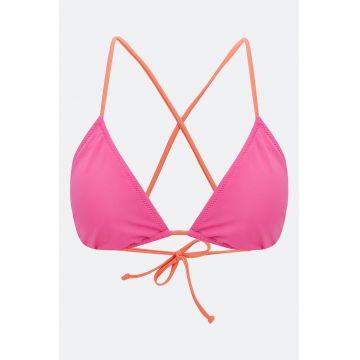 Sutien triunghiular uni de baie