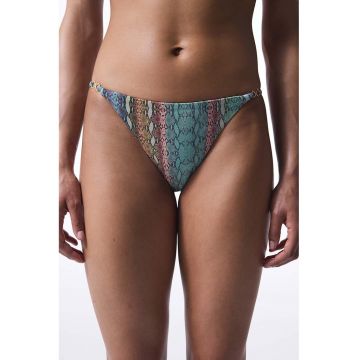 Bikini brazilieni cu model piele de sarpe