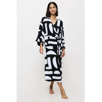 Chimono cu model si decolteu in V pentru plaja MyWear