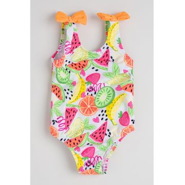 Costum de baie cu imprimeu cu fructe