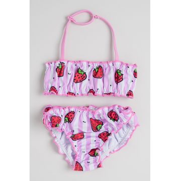 Costum de baie cu model grafic
