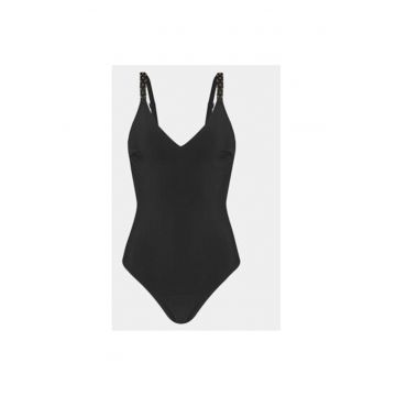 Costum de baie dama -  303562090 - Poliamida/Elastan - Negru