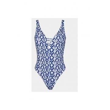 Costum de baie dama -  303570897 - Poliamida/Elastan - Albastru