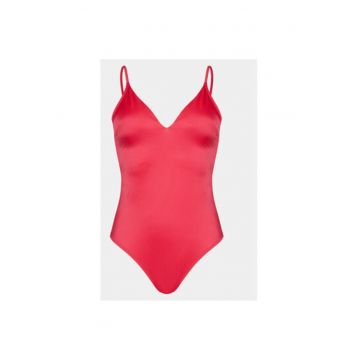 Costum de baie dama -  Poliester - Roz