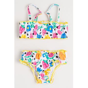 Costum de baie din doua piese cu model