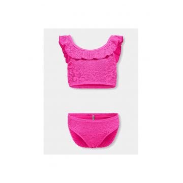 Costum de baie fete -  303782467 - Roz - Poliester